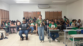 Projeto Voto Jovem na Escola envolveu 103 alunos do ensino médio da Escola São João Batista
