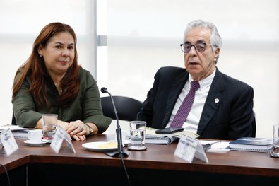 Em reunião com a ministra Cármen Lúcia, presidente do TRE-AC participa de alinhamento nacional p...