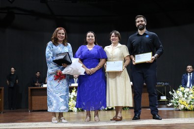 Reconhecimento celebra a liderança feminina e o trabalho da presidente do TRE-AC à frente da Jus...