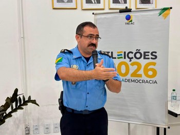Reunião promovida pelo TRE-AC reuniu instituições parceiras para alinhar estratégias de seguranç...
