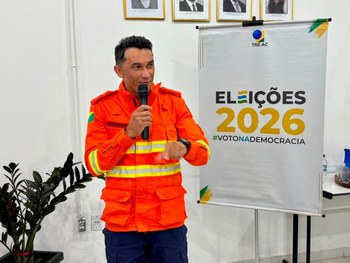 Reunião promovida pelo TRE-AC reuniu instituições parceiras para alinhar estratégias de seguranç...
