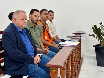 Reunião promovida pelo TRE-AC reuniu instituições parceiras para alinhar estratégias de seguranç...