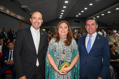 Desembargadora Waldirene Cordeiro participou da solenidade que marcou o início do biênio 2026–20...