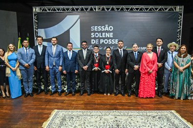 Desembargadora Waldirene Cordeiro participou da solenidade que marcou o início do biênio 2026–20...