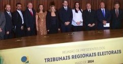 TRE-AC 2014 Reunião dos presidentes dos TREs com Dias Toffoli. Presença do Presidente do TRE-AC,...