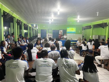 Palestras interativas destacaram voto consciente, ética na política e o combate à desinformação